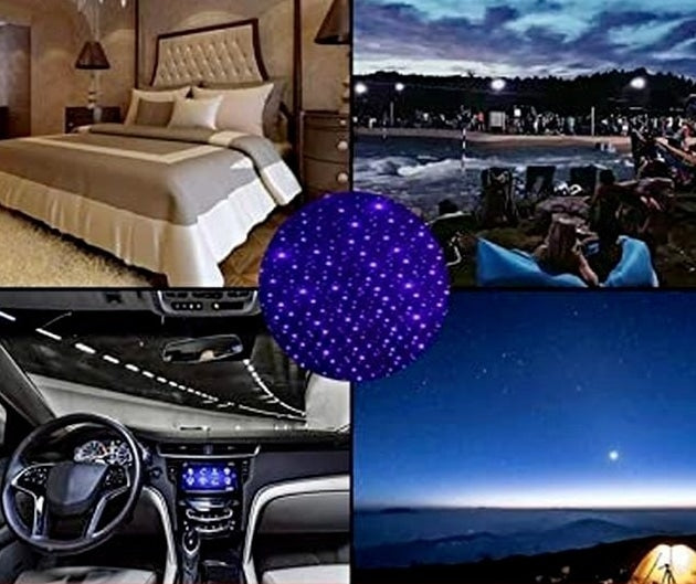 USB mini-projektor for stjernehimmel i taket