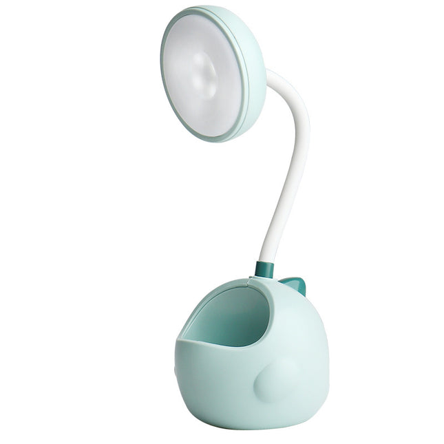 Justerbar dinosaur LED-lampe for skrivebord