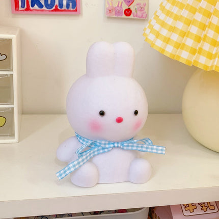 Søt kanin nattlampe i myk silikon