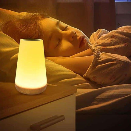 Nattlampe med fjernkontroll og fargeskift
