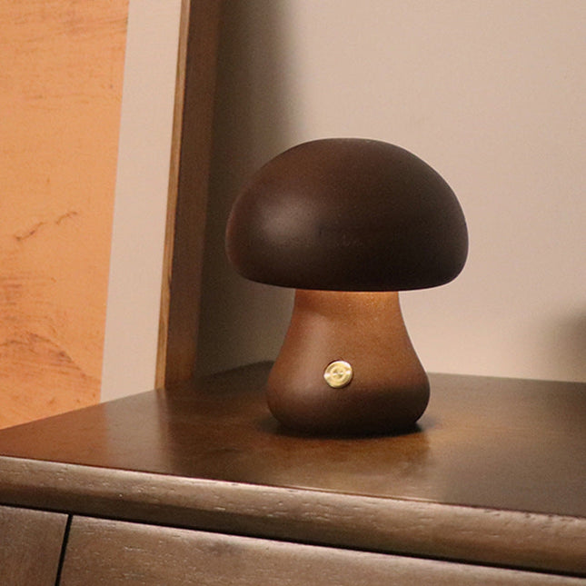 Dekorativ sopplampe brun eller beige