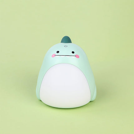 Dinosaur nattlys grønn eller rosa