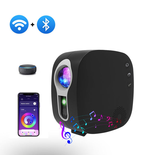 Stjernehimmel LED-projektor med Bluetooth Wifi