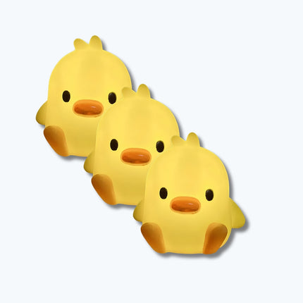 Sett med tre nattlamper andunger