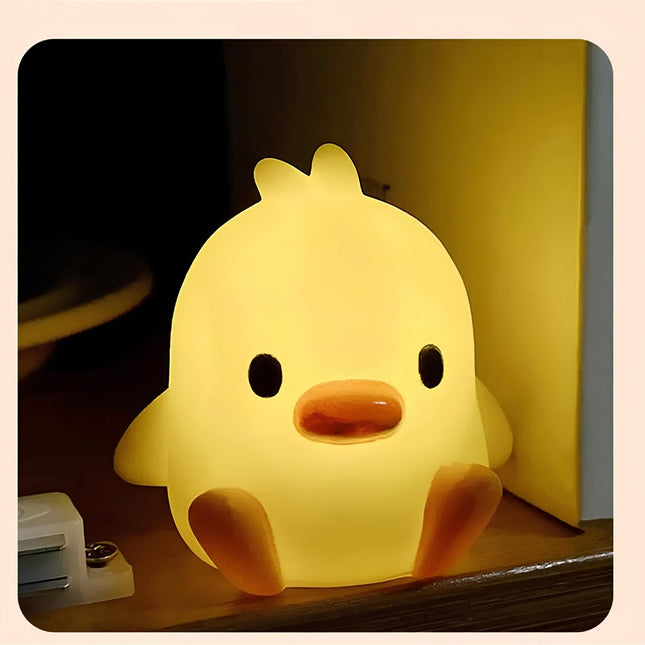 Sett med tre nattlamper andunger