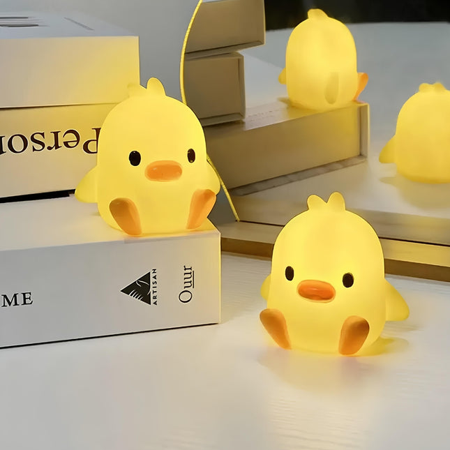 Sett med tre nattlamper andunger