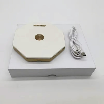 Sammenleggbar LED nattlampe med origamidesign