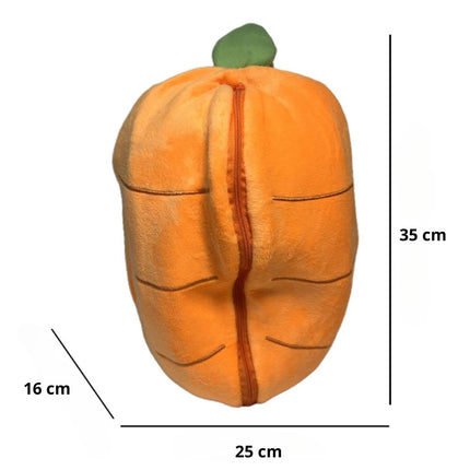 Kanin plysj med LED i gulrot