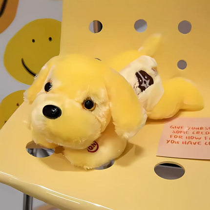 Lysende hund kosedyr med LED