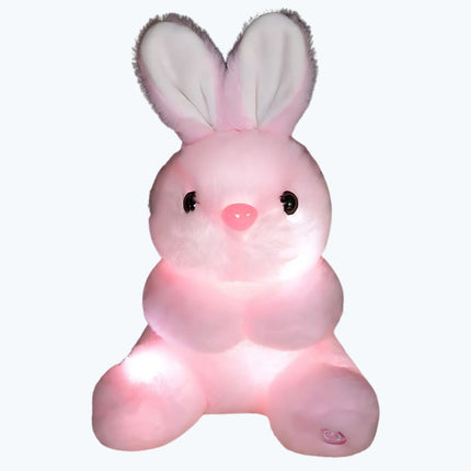 Søt kanin nattlampe i plysj