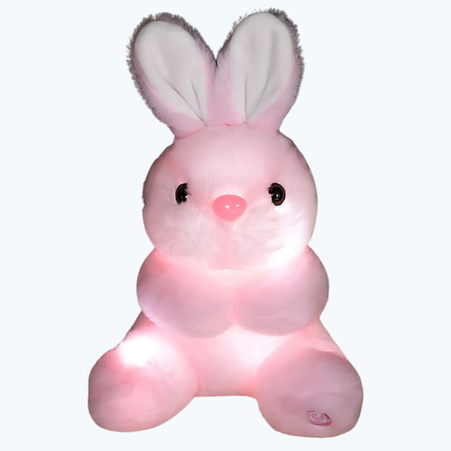 Søt kanin nattlampe i plysj