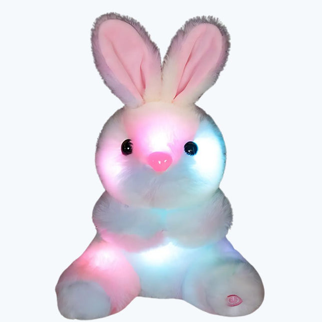 Søt kanin nattlampe i plysj