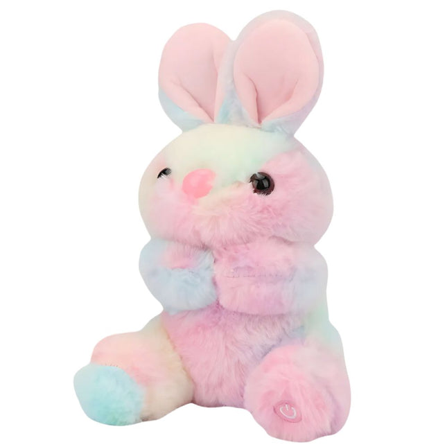 Søt kanin nattlampe i plysj