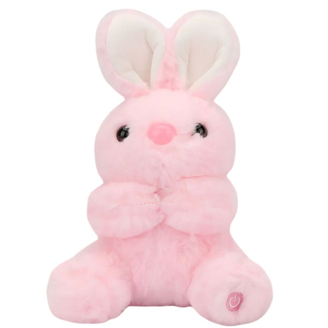 Søt kanin nattlampe i plysj