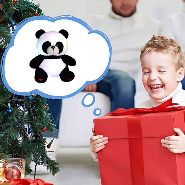 Panda kosedyr med innebygd nattlys