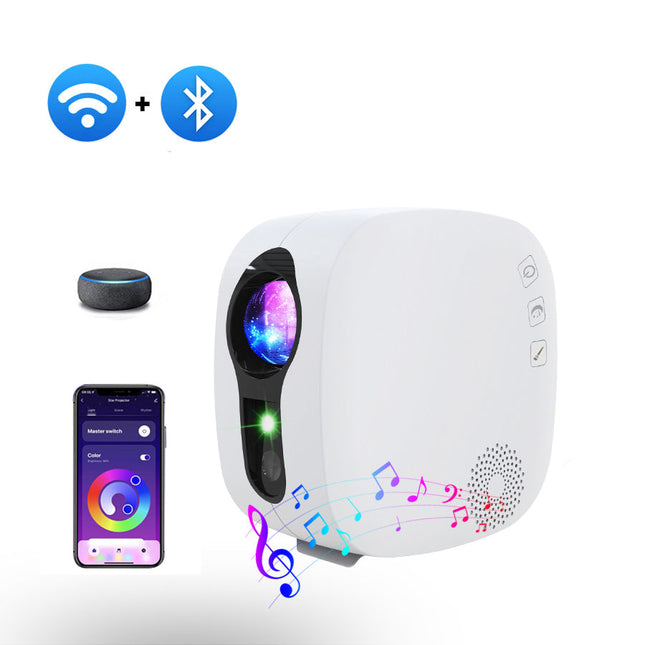 Stjernehimmel LED-projektor med Bluetooth Wifi
