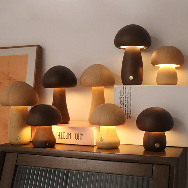 Dekorativ sopplampe brun eller beige