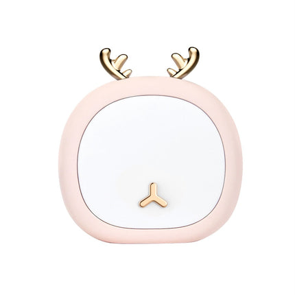 Minimalistisk LED nattlys formet som hjort