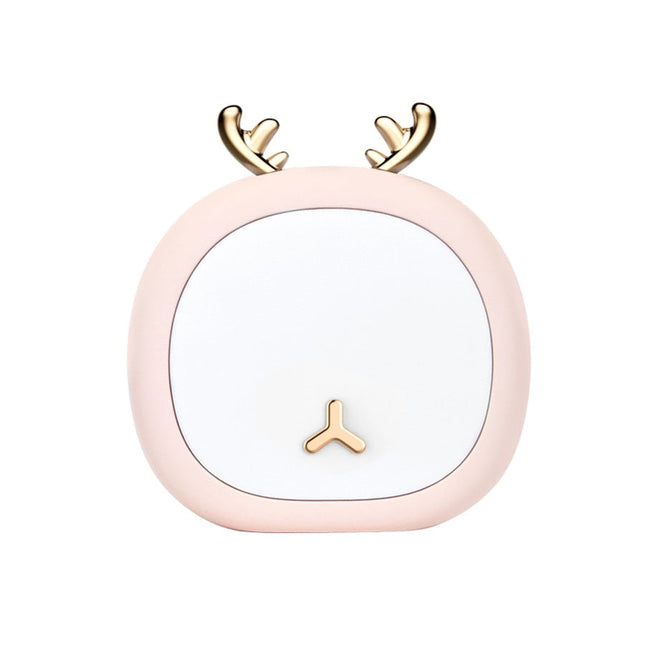 Minimalistisk LED nattlys formet som hjort