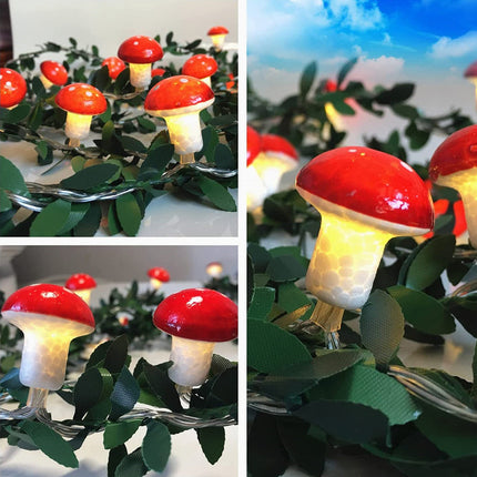 Lyslenke med sopper til barnerommet