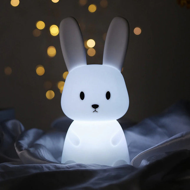 Oppladbar kanin nattlampe for baby
