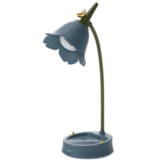 Dekorativ blomsterformet LED skrivebordslampe