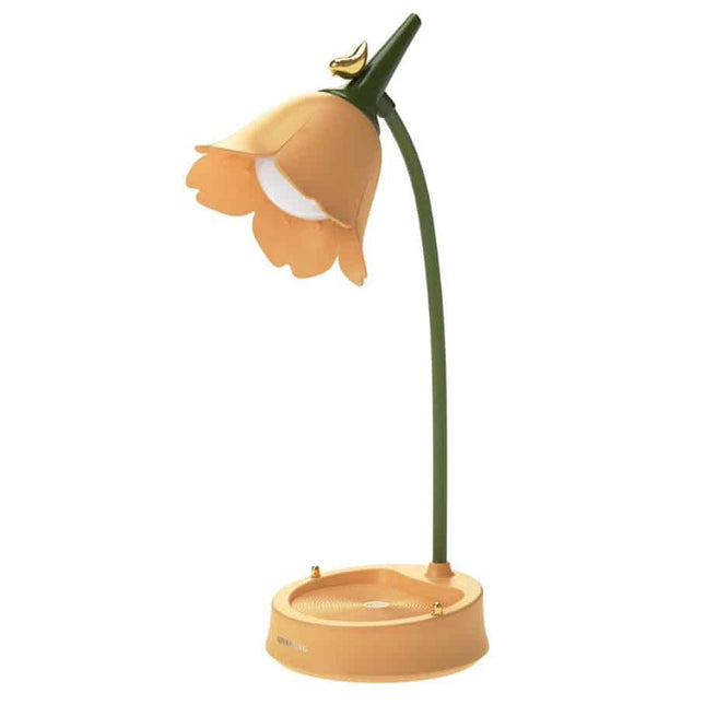 Dekorativ blomsterformet LED skrivebordslampe