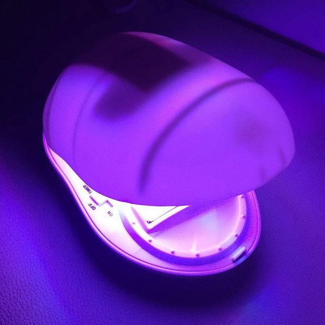 Nattlampe med regnbue projektor for barn