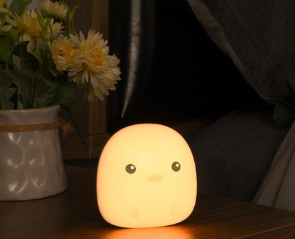 Kompakt magnetisk pingvin nattlampe for barn