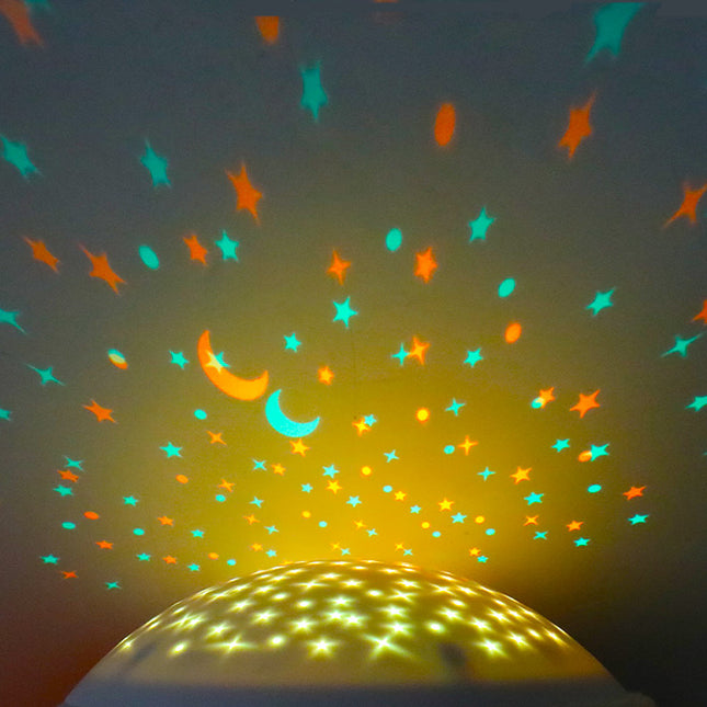 Plysj stjerne projektorlampe for barn