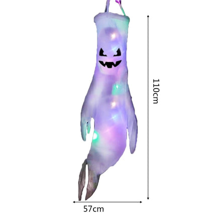 LED spøkelseslampe til Halloween-dekorasjon