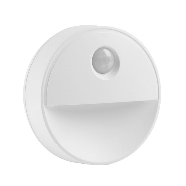 Rundt nattlys med bevegelsessensor