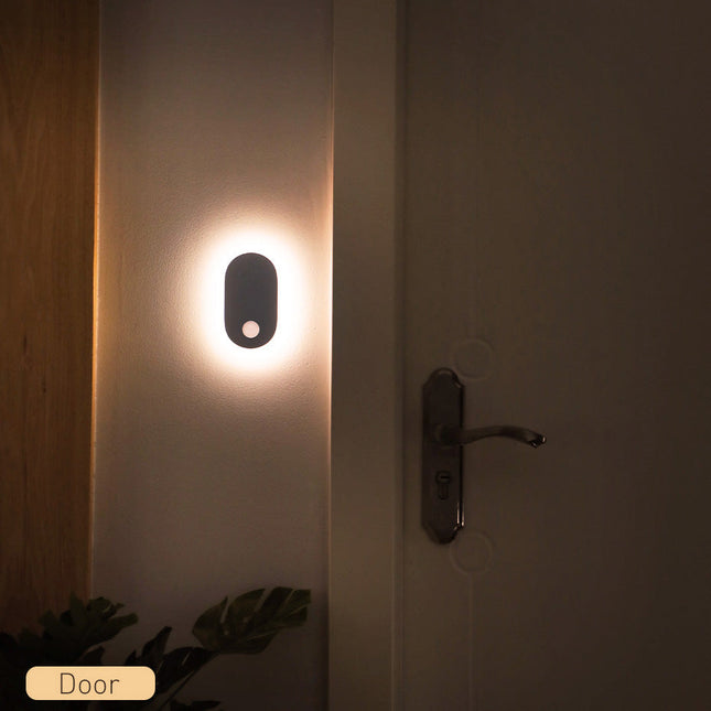 Magnetisk LED-lys med bevegelsessensor