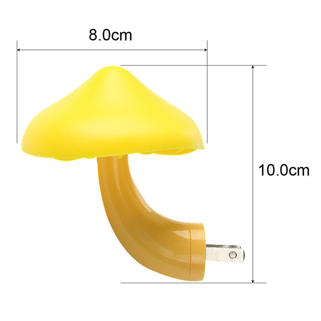 LED nattlys sopp for stikkontakt
