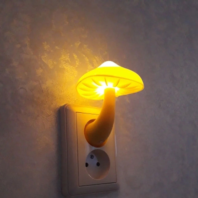 LED nattlys sopp for stikkontakt