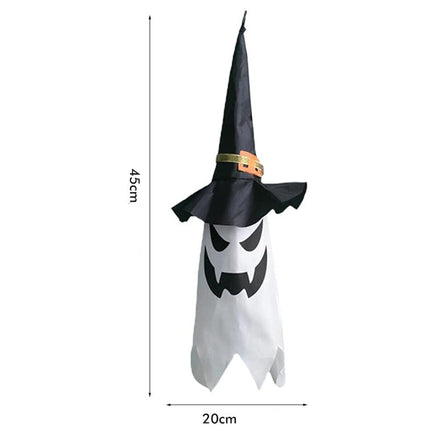 Hengende LED-spøkelser til Halloween-dekor