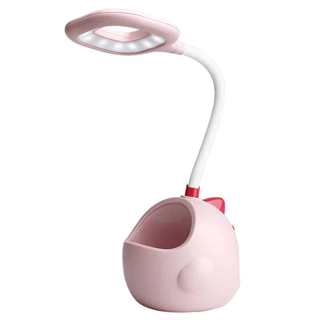 Justerbar dinosaur LED-lampe for skrivebord