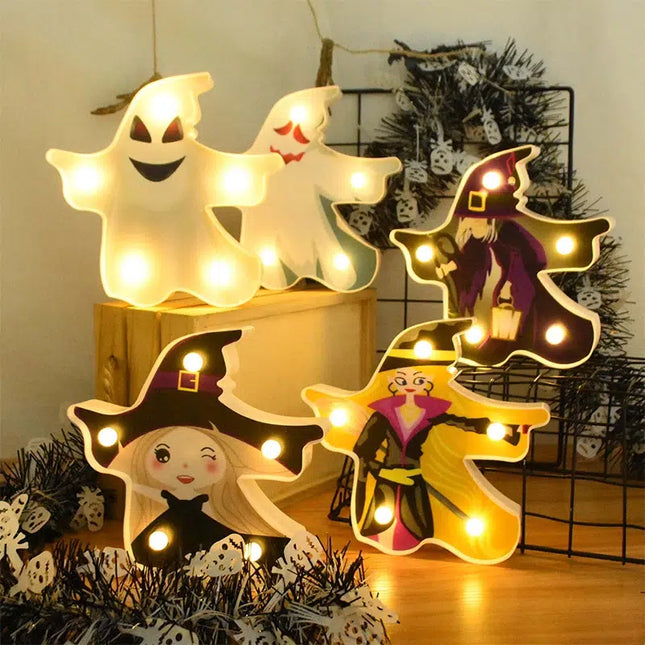 LED-lampe til Halloween-dekorasjon