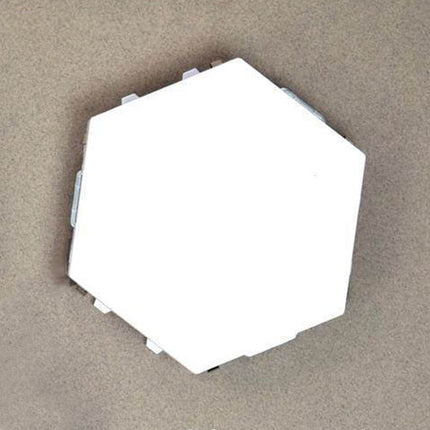 Modulær sekskantet LED-vegglampe med touch