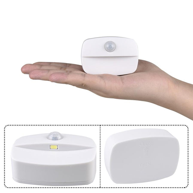 Trådløs LED-lampe med bevegelsessensor