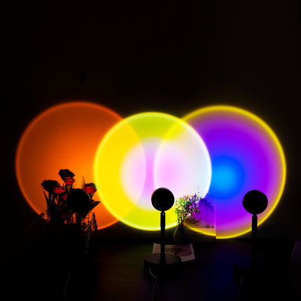 USB solnedgang projektorlampe for stemning