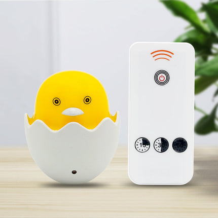 Nattlys for stikkontakt med kyllingmotiv