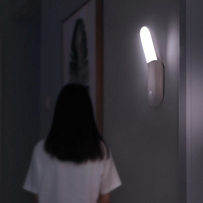 Magnetisk LED-vegglampe med berøringssensor