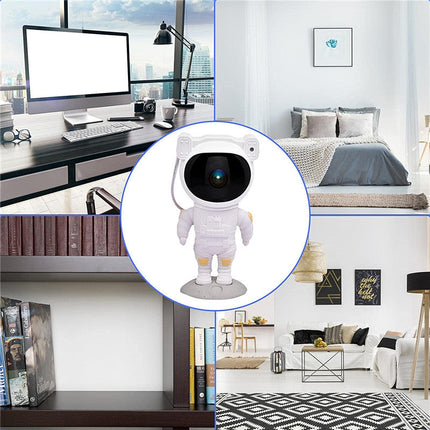 Astronaut stjerneprojektor-lampe for tak