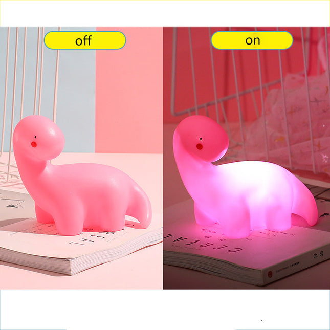 Søt dinosaur nattlampe for barn