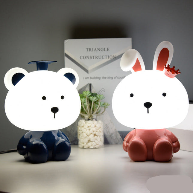 Nattlampe teddybjørn for små barn