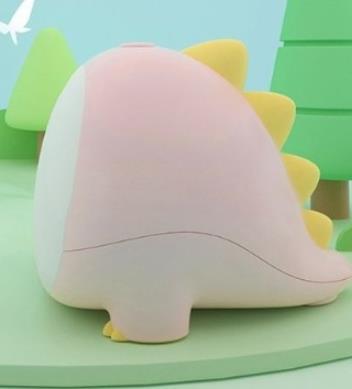 Dinosaur nattlampe i myk silikon