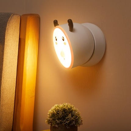 LED nattlampe hjort med berøringssensor