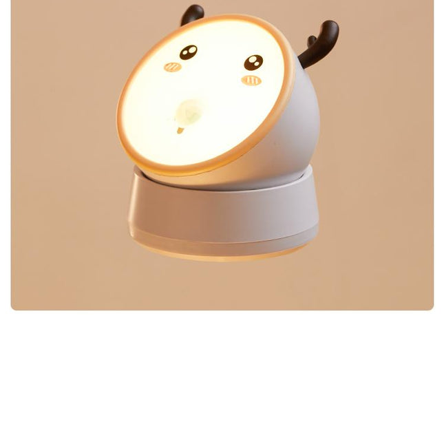 LED nattlampe hjort med berøringssensor