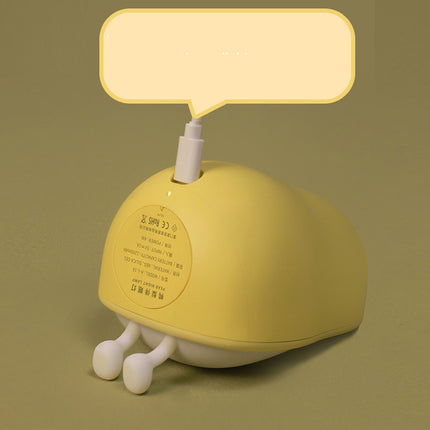 Bærbart nattlys formet som pære